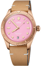 Oris Watch Divers Sixty-Five Cotton Candy Lipstick Pink 01 733 7771 3158-07 5 19 04BR