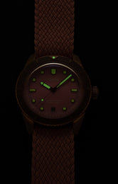 Oris Divers Sixty Five Cotton Candy Bronze Lipstick Pink