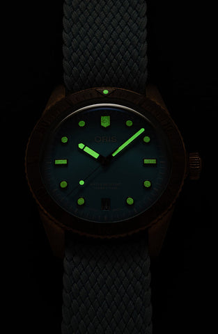 Oris Divers Sixty Five Cotton Candy Bronze Sky Blue