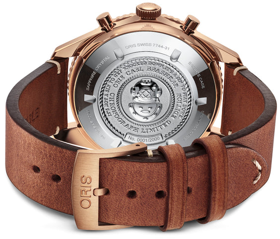 Oris Watch Carl Brashear Chronograph Limited Edition 2018