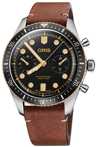 Oris Watch Divers Sixty Five Chronograph 01 771 7744 4354-07 5 21 45