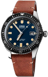 Oris Watch Divers Sixty Five Leather 01 733 7720 4055-07 5 21 45