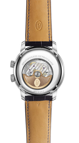 Parmigiani Fleurier Toric Hemispheres Retrograde Steel Blue Watch