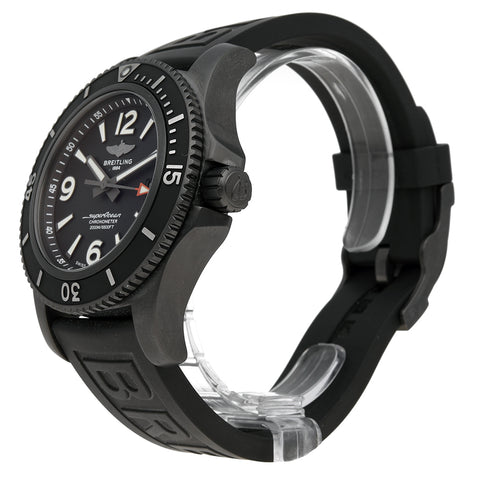 Breitling Pre-Owned Watch Superocean Automatic 46 Blacksteel Black