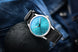 Muhle Glashutte Panova Turquoise Bue Leather Watch