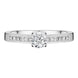 Platinum 0.68ct Diamond Brilliant Cut Ring, FEU-1203.