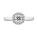 Platinum Brilliant Cut 0.54ct Diamond Round Ring BLC-169