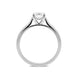 Platinum 0.72ct Diamond Brilliant Cut Solitaire Ring, FEU-1749.