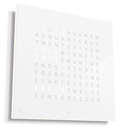 QLOCKTWO Classic Vanilla Sugar Wall Clock 45cm D