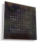 QLOCKTWO Earth 45 Creators Edition Raw Iron Wall Clock
