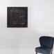 QLOCKTWO Earth 90 Creators Edition Raw Iron Wall Clock