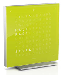 QLOCKTWO Touch Lime Juice Table Clock 13.5cm T4SENLJ