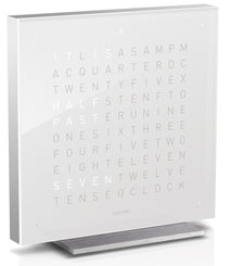 QLOCKTWO Touch Vanilla Sugar Table Clock 13.5cm T4SENVS