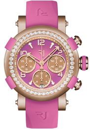 RJ Watches Arraw Chonograph 42mm Gold Pink Diamonds 1M42C.OOOR.4520.RB.1101