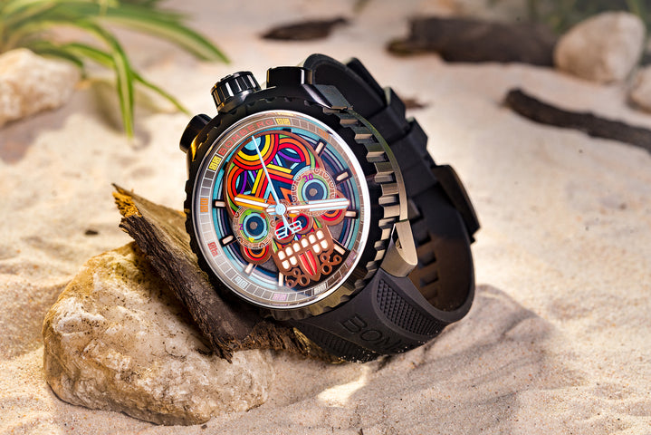 Bomberg Bolt-68 Heritage Golden Maya Watch