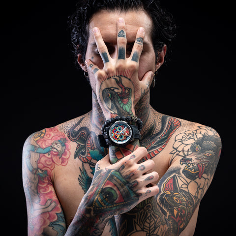 Bomberg Bolt-68 Heritage Golden Maya Watch