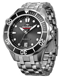 Rotary Watch Aquaspeed Gents Steel Bracelet AGB00068/W/04