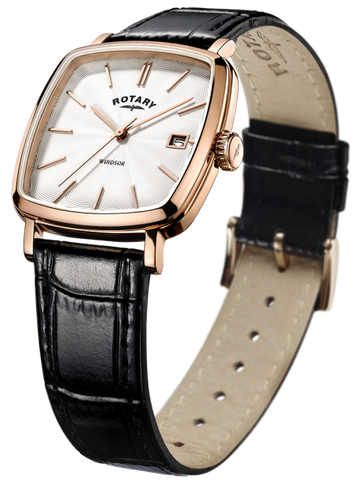 Rotary Windsor Cushion Mens Watch Pre-Order