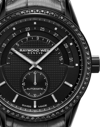 Raymond Weil Watch Freelancer Black Diamond Lady
