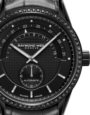 Raymond Weil Watch Freelancer Black Diamond Lady