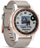 Garmin Watch D2 Delta S Aviator Watch Beige Leather Band