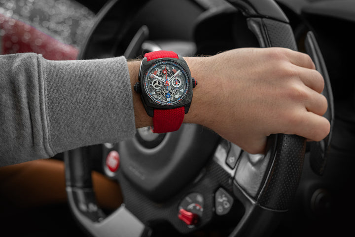 Cyrus Watch Klepcys Dice Black DLC Carbon Fiber Limited Edition