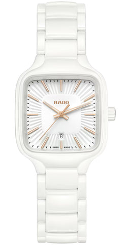 Rado Watch True Square Creamic White Ladies R27072012