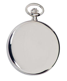 Rapport Pocket Watch Full Hunter Silver Tone