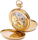 Rapport Pocket Watch Mechanical Double Hunter Gold Plated