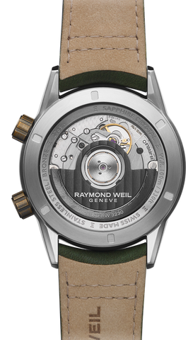 Raymond Weil Watch Freelancer GMT Worldtimer Green