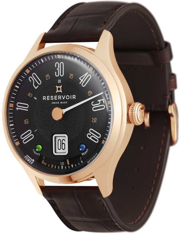 Reservoir Longbridge Rose Gold Watch