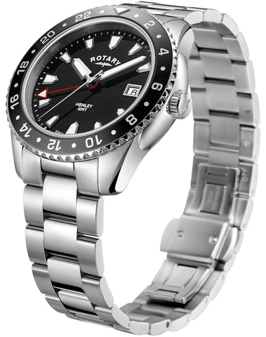 Rotary Watch Henley GMT Mens