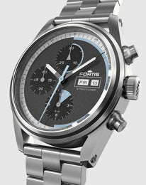 Fortis Stratoliner Cosmic Grey Bracelet Watch