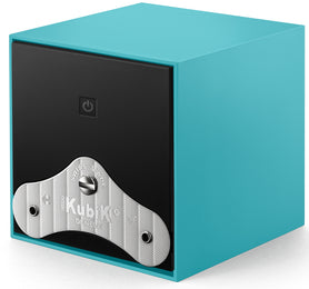 Swiss Kubik Watch Winder Single Startbox Aqua Blue