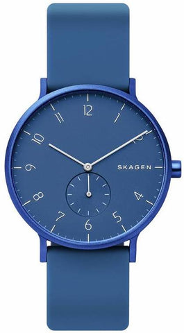 Skagen Watch Aaren Kulor Blue Silicone SKW6508