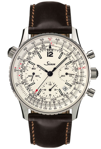 Sinn Watch 903 ST Silver Leather 903.042 LEATHER