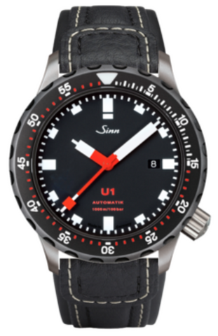 Sinn Watch U1 SDR Leather 1010.040 Leather Strap