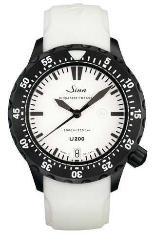 Sinn Diving Watch U200 W EZM 8 Silicon D 1012.021 SILICON