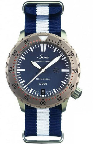 Sinn U200 B EZM 8 Special Edition D 1012.011 RUBBER
