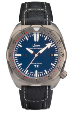Sinn Watch T2 B EZM 15 Leather Strap 1015.011 Leather Strap