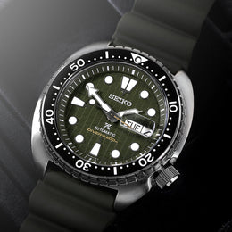 Seiko Prospex Khaki Turtle Watch