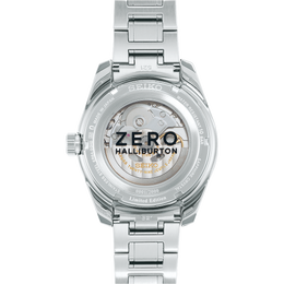 Seiko Presage Watch Sharp Edged GMT X Zero Halliburton Limited Edition