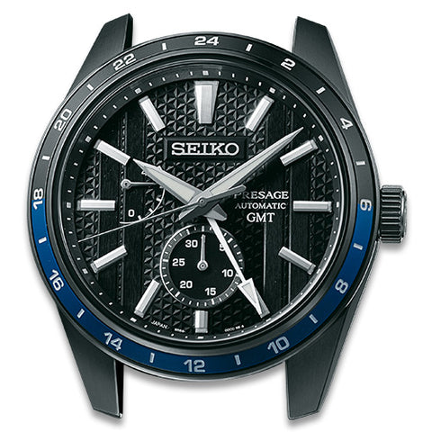 Seiko Presage Watch Sharp Edged GMT X Zero Halliburton Limited Edition D