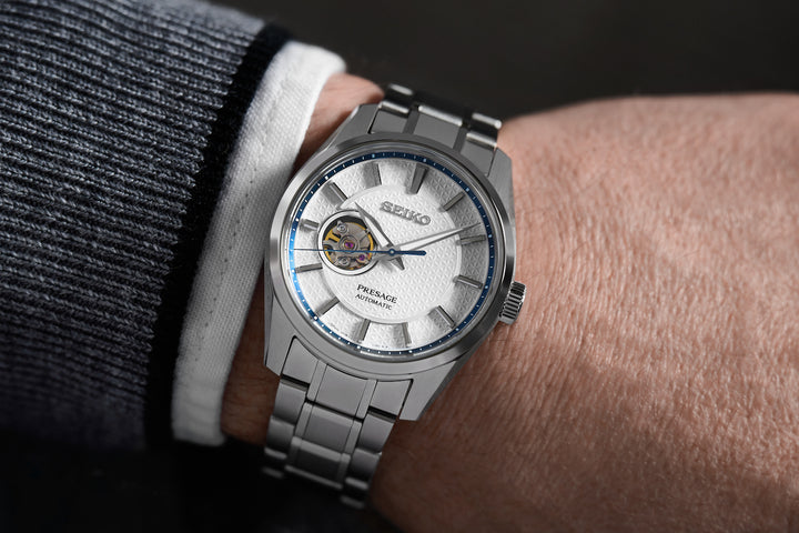 Seiko Presage Watch Sharp Edged Midday