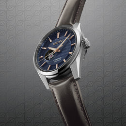 Seiko Presage Watch Sharp Edged Midnight