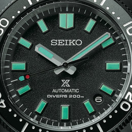 Seiko Watch Prospex Black Series Night Turtle Limited Edition