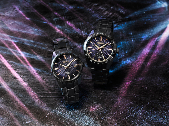 Seiko Presage Watch Sharp Edged Akebono GMT Limited Edition