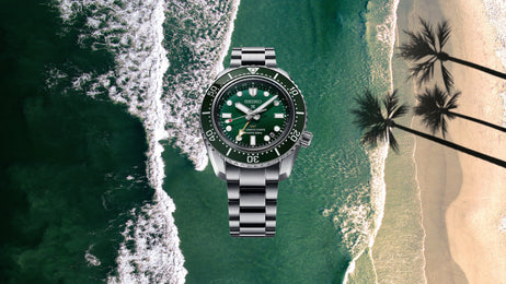 Seiko Prospex 1968 Divers Modern Re-Interpretation GMT Watch