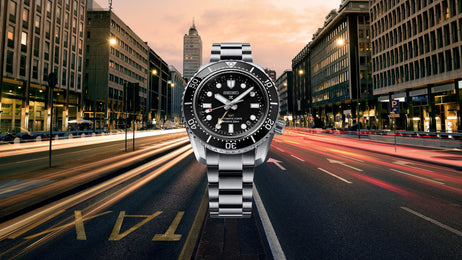 Seiko Prospex 1968 Divers Modern Re-Interpretation GMT Watch