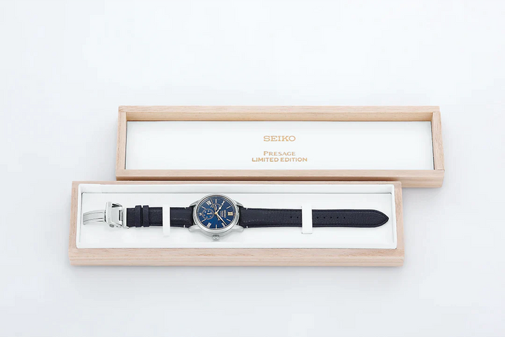 Seiko Presage Watch Laurel Owari Shippo 110th Anniversary Limited Edition